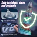 8.46in Forest Iron Spike Fantasy Monster Anal Dildo With Blue Night Light