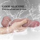 8.46in Good Silicone Flexible Dildo With Moving Foreskin