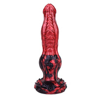 8.46in Knotted Silicone Big Animal Monster Odd Dildo Orgasm Device