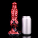 8.46in Knotted Silicone Big Animal Monster Odd Dildo Orgasm Device