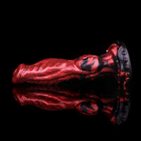 8.46in Knotted Silicone Big Animal Monster Odd Dildo Orgasm Device