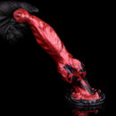 8.46in Knotted Silicone Big Animal Monster Odd Dildo Orgasm Device