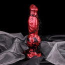 8.46in Knotted Silicone Big Animal Monster Odd Dildo Orgasm Device