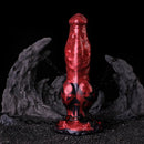 8.46in Knotted Silicone Big Animal Monster Odd Dildo Orgasm Device