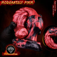 8.46in Knotted Silicone Big Animal Monster Odd Dildo Orgasm Device