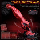 8.46in Knotted Silicone Big Animal Monster Odd Dildo Orgasm Device
