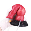 8.46in Knotted Silicone Soft Big Dog Ejaculating Dildo Penis Sex Toy For Women