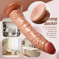 8.46in Large Penis Fantasty Realistic PVC Dildo For Adult Sex Toy