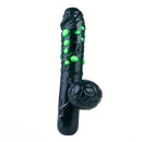 8.46in Liquid Silicone Soft Fantasy Spiked Handle Dildo Private Masturbator