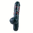8.46in Liquid Silicone Soft Fantasy Spiked Handle Dildo Private Masturbator