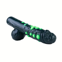 8.46in Liquid Silicone Soft Fantasy Spiked Handle Dildo Private Masturbator