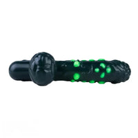 8.46in Liquid Silicone Soft Fantasy Spiked Handle Dildo Private Masturbator
