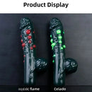 8.46in Liquid Silicone Soft Fantasy Spiked Handle Dildo Private Masturbator
