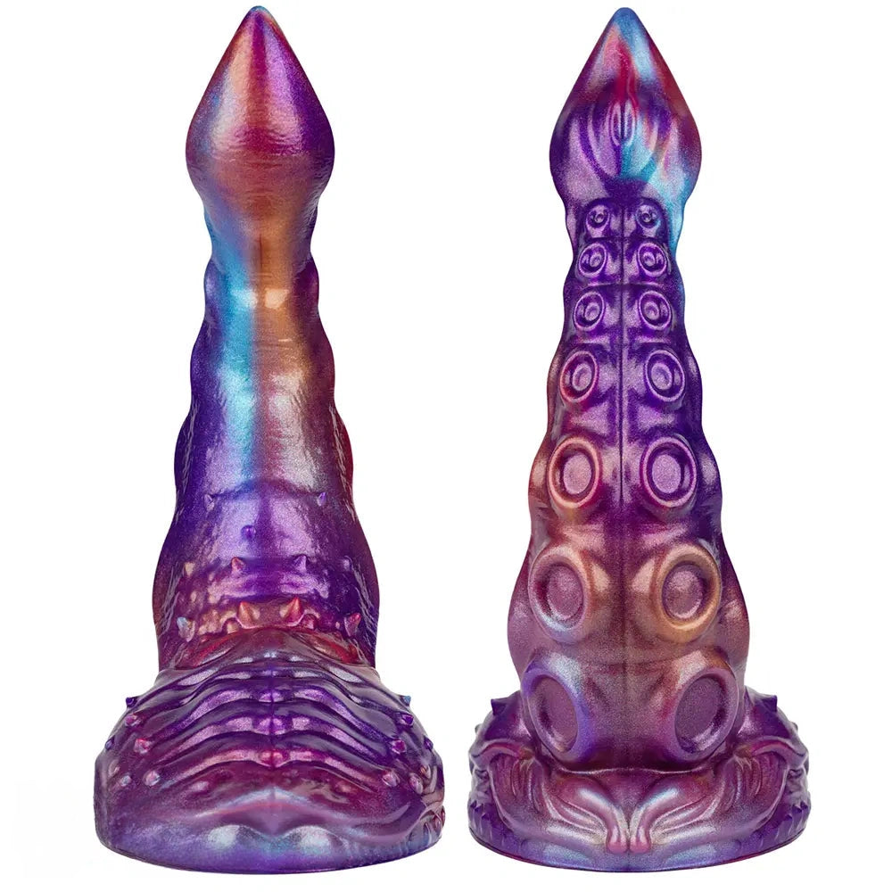 8.46in Monster Tentacle Silicone Soft Dildo Perfect For Beginners Cock