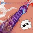 8.46in Monster Tentacle Silicone Soft Dildo Perfect For Beginners Cock