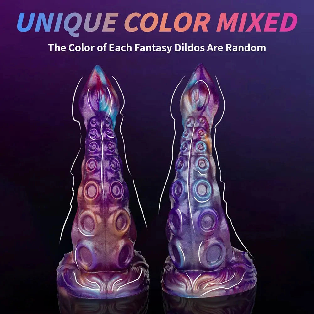 8.46in Monster Tentacle Silicone Soft Dildo Perfect For Beginners Cock
