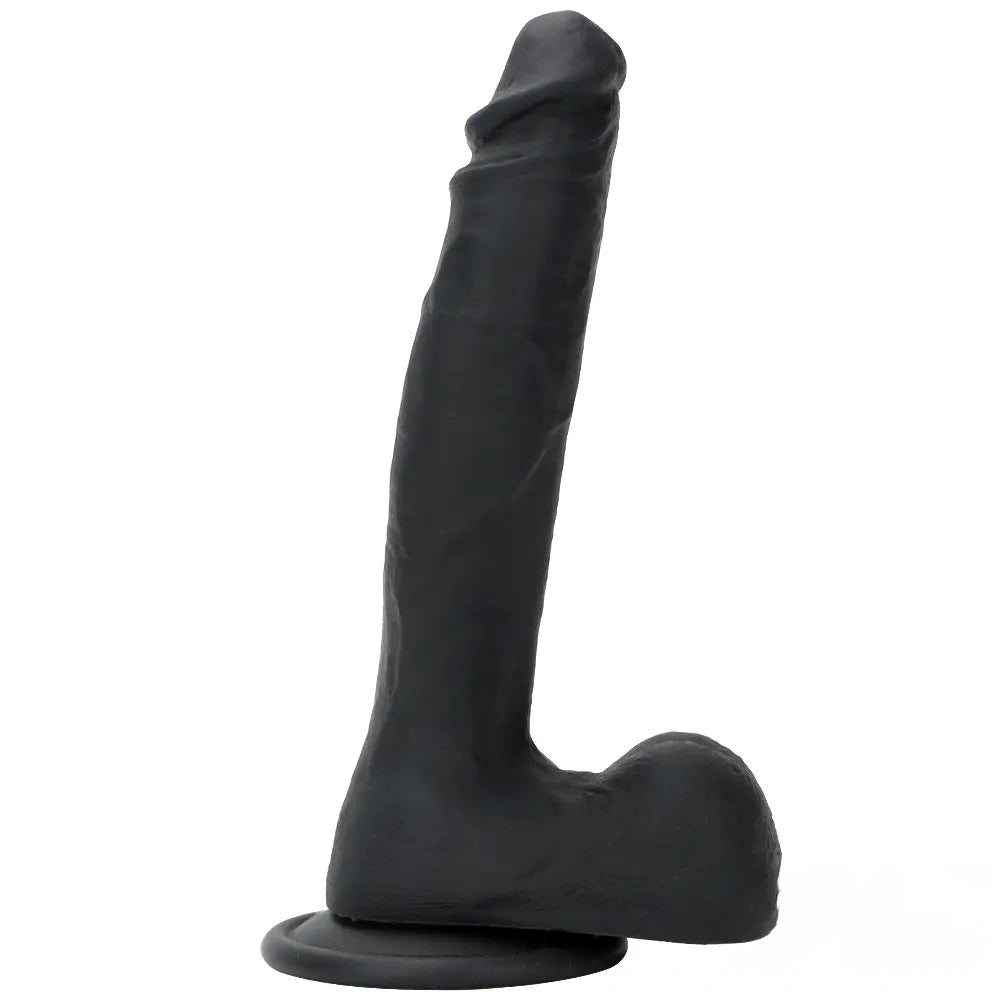 8.46in Premium Silicone Soft Mixed Color Dildo For Anal Sex Masturbation
