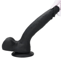 8.46in Premium Silicone Soft Mixed Color Dildo For Anal Sex Masturbation