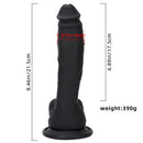 8.46in Premium Silicone Soft Mixed Color Dildo For Anal Sex Masturbation