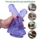 8.46in Real Looking Dual Heads Dildo For Anal Vaginal Sex