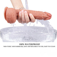 8.46in Real Penis Sex Toy Soft Dildo For G spot Stimulation
