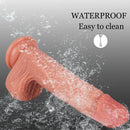 8.46in Real Penis Sex Toy Soft Dildo For G spot Stimulation