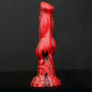 8.46in Realistic Animal Fantasy Monster Dog Knot Dildo Masturbator