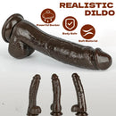 8.46in Realistic Big Dildo Skin Feeling Sex Toy For Women Men Couples