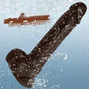 8.46in Realistic Silicone Soft Big Dildo With Suction Cup Masturbator