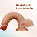8.46in Realistic Silicone Soft Feeling Big Female G Spot Suction Cup Dildo