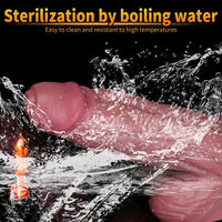 8.46in Silicone Big Strapon Hollow Dildo With Glans Penis Sex Toy
