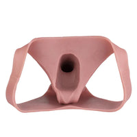 8.46in Silicone Big Strapon Hollow Dildo With Glans Penis Sex Toy