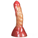 8.46in Soft Odd Fish Dual Density Dildo For Adult Men Women