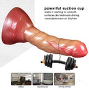 8.46in Soft Odd Fish Dual Density Dildo For Adult Men Women