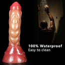 8.46in Soft Odd Fish Dual Density Dildo For Adult Men Women
