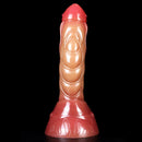 8.46in Soft Odd Fish Dual Density Dildo For Adult Men Women