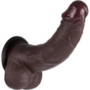 8.46in Soft Silicone Big Anal Realistic Dildo Masturbator Love Sex Toy