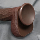 8.46in Squirting Sliding Skin Strap on Dildo Adult Sex Toy For Couples