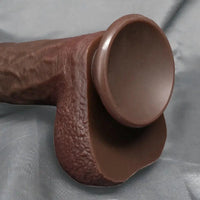 8.46in Squirting Sliding Skin Strap on Dildo Adult Sex Toy For Couples