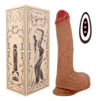 8.46in Wireless Heating Swing Thrusting Dildo For Women Masturbation
