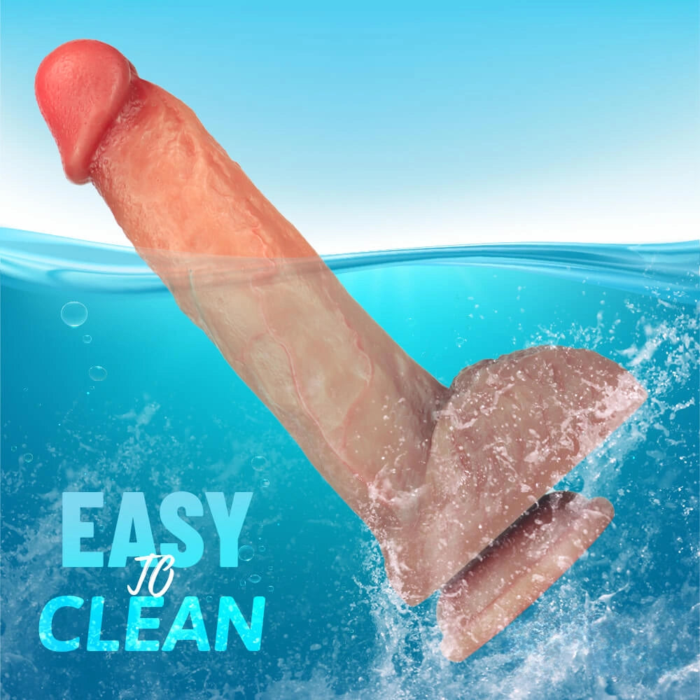 8.4in Waterproof Realistic Big Dildo For Lesbian Females Males
