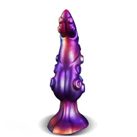 8.53in Fantasy Knot Tentacle Curved Head Silicone Dildo Prostate Massage