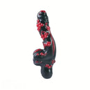 8.54in Fantasy Silicone Soft Handle Dildo Alien Penis Skin-Friendly Dildo