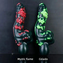 8.54in Fantasy Silicone Soft Handle Dildo Alien Penis Skin-Friendly Dildo