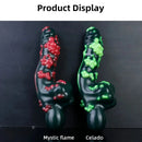 8.54in Fantasy Silicone Soft Handle Dildo Alien Penis Skin-Friendly Dildo