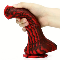 8.54in Horse Dildo Liquid Silicone Animal Big Soft Anal Real Dildo