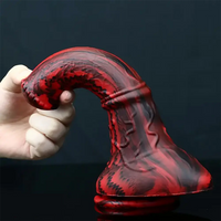 8.54in Horse Dildo Liquid Silicone Animal Big Soft Anal Real Dildo