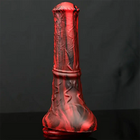 8.54in Horse Dildo Liquid Silicone Animal Big Soft Anal Real Dildo