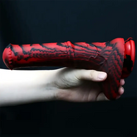 8.54in Horse Dildo Liquid Silicone Animal Big Soft Anal Real Dildo