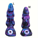 8.58in 9.2in 11in Silicone Fantasy Monster Big Dildo With Real Double Eyes
